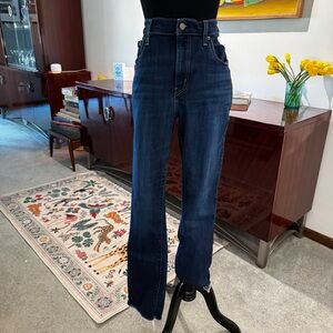 Levi's Dark Blue Stovepipe Leg Jeans